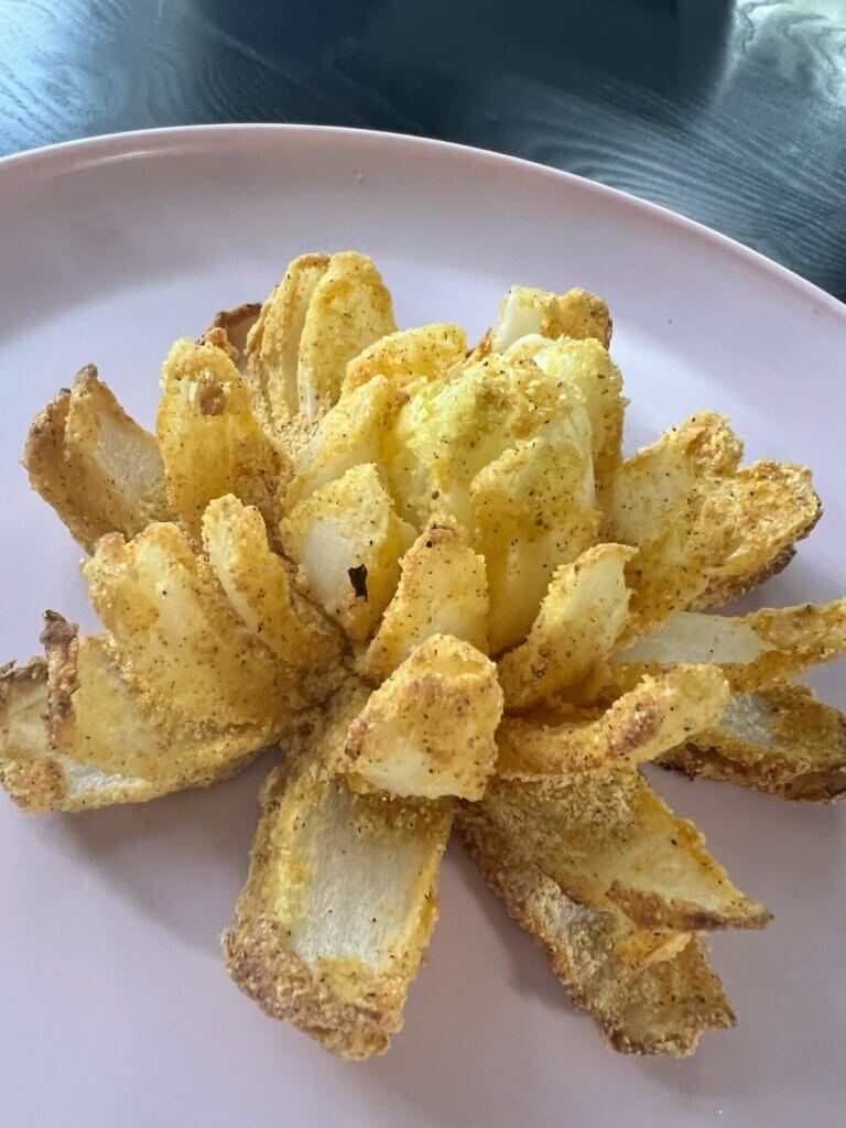 Baked blooming onions - Feast and Farm